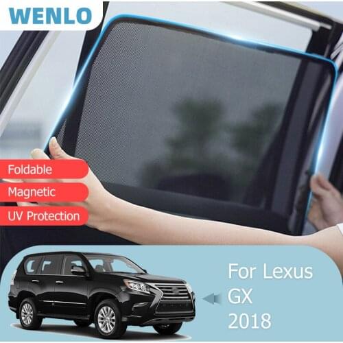 For Lexus GX GX400 GX460 2010-2021 Front Windshield Car Sunshade Side Window Blind Sun Shade Magnet Visor Mesh Curtain Shield