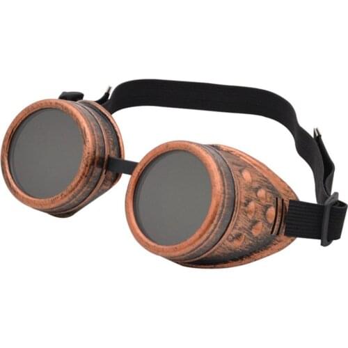 Steam Unisex Sunglasses Goggles Welding Vintage Glasses Cosplay Gothic Outdoor Glasses Fashion Goggles