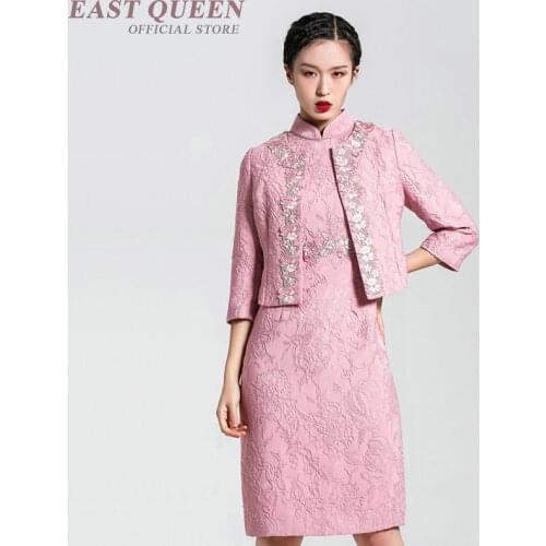Qipao Chinese dress cheongsam orienal dress China traditional Chinese clothing for women sexy modern chinese dress AA4138