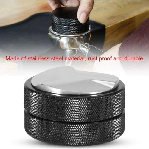 51/53/58/49mm Coffee Distributor Espresso Distribution Adjustable Tamper Dual Head Coffee Leveler Kithchen Accessories