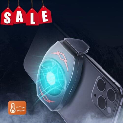 Portable Cooling Fan Game Mobile Phone Cooler USB Powered Cell Phone Radiator Snap-on Cooling Tool For IPhone/Huawei/Xiaomi