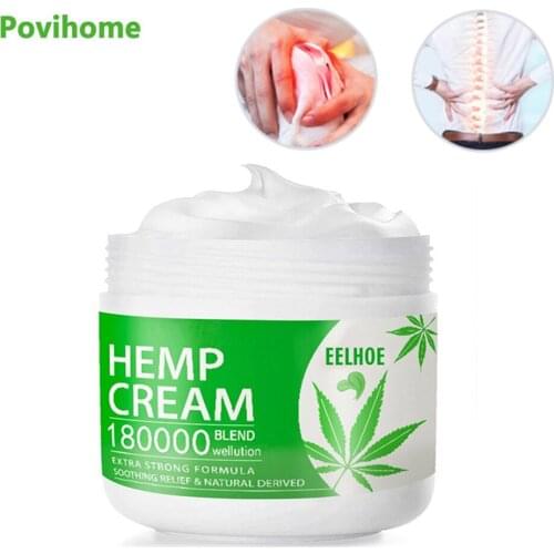 1pcs 30g Natural Hemp Ointment Anti-Inflammation Cream Headache Joint Muscle Aches Back Knee Pain Relief Herbal Medical Plaster