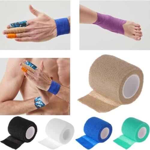 1x Disposable Tattoo Self-adhesive Elastic Bandage Grip Cover Wrap Sport Tape