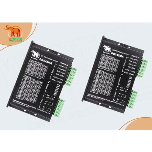 2PCS Wantai Stepper Motor Driver DQ545MA for 4.5A/50V/128Microstep , Higher Perfromance, super quality www.wantmotor.com