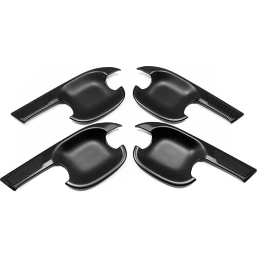 For 2021 Mazda BT50 BT-50 Accessories Door Handle Bowl Cover Outer Door Bowl Sticker Side Door Bowl Protector ABS Car Styling