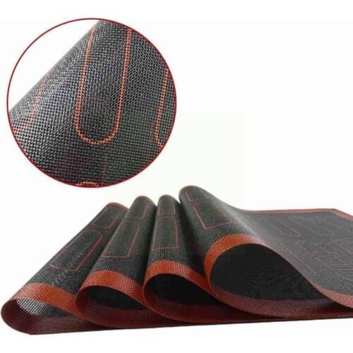Non Stick Perforated Silicone Baking Mat 30x40 Heat Resistant Sheet Mat For Bread/Cookie/Biscuits/Puff/Eclair Pastry Oven L J5I7
