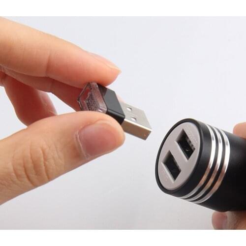 Car Styling USB Atmosphere LED Lamp Light For Volkswagen VW Golf 4 6 7 GTI Tiguan Passat B5 B6 B7 CC Jetta MK5 MK6 Polo Scirocco