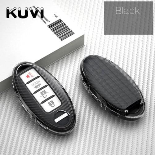 Tpu Car Key Case Cover For Nissan Tidda Livida X-Trail T31 T32 Qashqai March Juke Pathfinder Note GTR Keychain Ring Holder