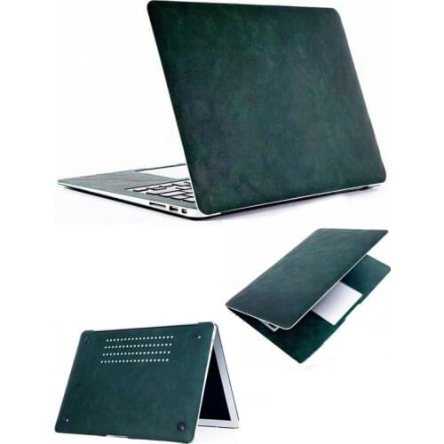 PU Leather Cover Case For Apple MacBook Pro Retina 13.3 Air 13 A1932 A2289 15 16 11 12 Inch Laptop 2020 New A2141 Shell Skin