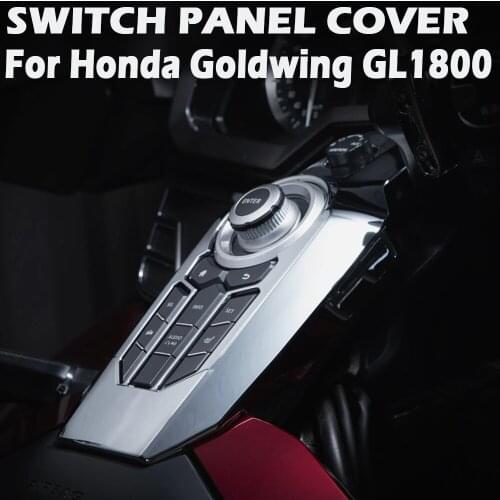 For Honda Center console decoration Goldwing GL 1800 GL1800 Central console button decoration Center console Switch Panel Cover