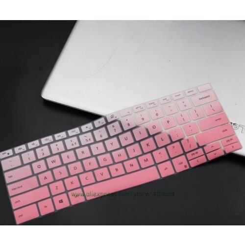 For DELL XPS 13 2019 7390 2 in 1 laptop 2019 13 inch XPS13 Silicone Dustproof Notebook laptop Keyboard cover skin protector