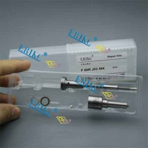 F00R J03 484 ERIKC F00RJ03484 Injector Overhaul Kit F 00R J03 484 Diesel Nozzle DSLA140P1723 for CUMMINS 0445120123 0445120022