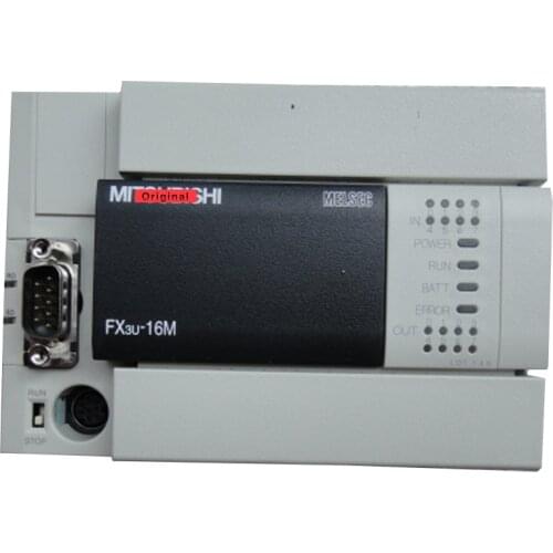 Brand New Original FX3U-16MT-DS PLC Main Unit DI 8 DO 8 Transistor 24V DC