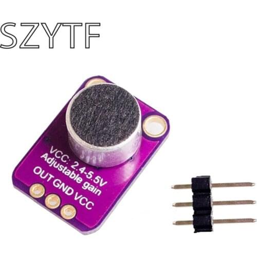 GY-MAX4466 electret microphone amplifier MAX4466 adjustable