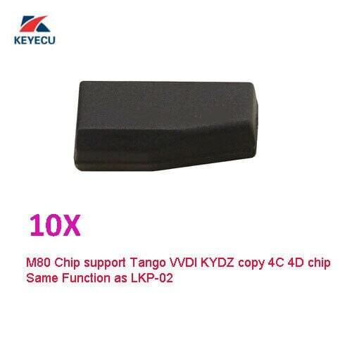 KEYECU 10X M80 Chip support Tango VVDI KYDZ copy 4C 4D chip Same Function as LKP-02