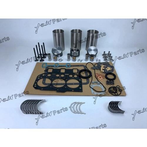 3TNE74 Engine Rebuild Kit With Piston Ring Bearing Valves For YanmarTK3.74 Engine Parts