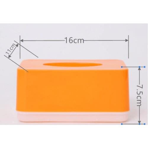 Tissue box drawing paper box storage box tissue rack Napkin Table top paper towel tube