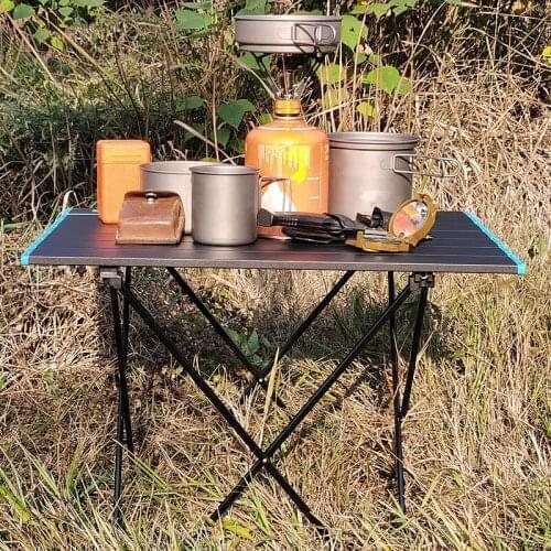 Light Compact Connecting Camping Folding Table with Carry Bag