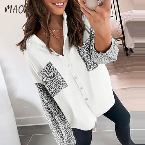 Леопардовые блузки MACVARIL China At AliExpress