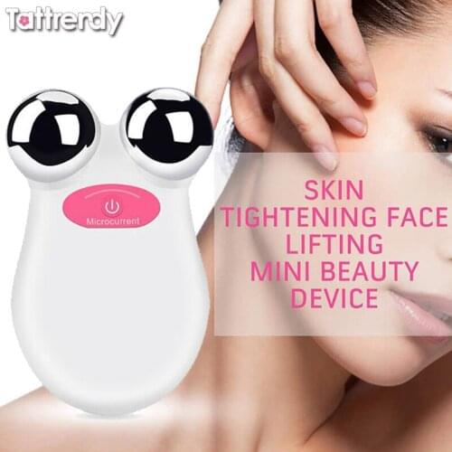 Mini Microcurrent Face Lift Machine Multifunction Beauty Device Skin Tightening Facial Wrinkle Remover Skin Care Tools Massager