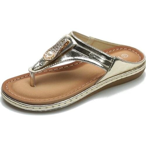 New Fashion Shoes Women Sandals Summer Wedge Sandals 2021 Women Shoes Bohemian Classic Non-slip Sandals Shoes Plus Size