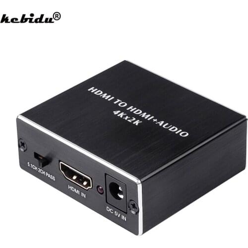 New HDMI-compatible Audio extractor to HDMI-compatible with Optical TOSLINK SPDIF +3.5mm Stereo Audio Extractor Audio Splitter