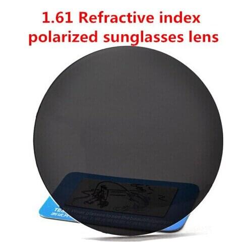 Custom 1.61 HD Lenses Myopic Astigmatism Prescription Polarized Sunglasses Eye Lens Driving Men Women UV400 Gray Tea EYEGLASSES