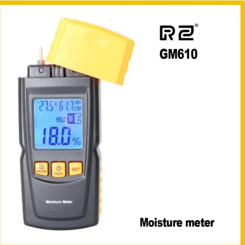 RZ Handheld Wood Moisture Meter with Fine Design GM610