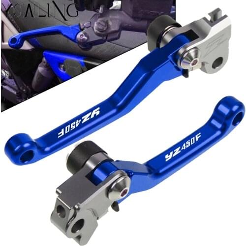 Motorcycle Dirt Bike CNC Brake Clutch Lever For Yamaha YZ450F YZ 450F 450 F 2001 2002 2003 2004 2005 2006 2007 2008 Accessories