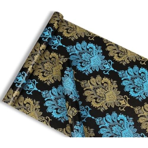 Retro European Style Self-adhesive Wallpaper Waterproof Modern Living Room Contact Paper Home Decoration papel de parede 10m