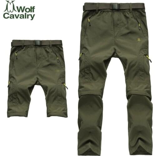 Hot Sales camping hiking Quick Drying pants Travel Active Removable hiking pants outdoor climbing pants Trousers