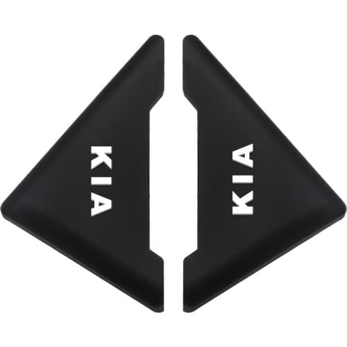 Silicone Car Door 90 Degree Angle Corner Cover Bumper Crash Scratch Protector Anti-Scratch Crash Protection For Kia Accessories