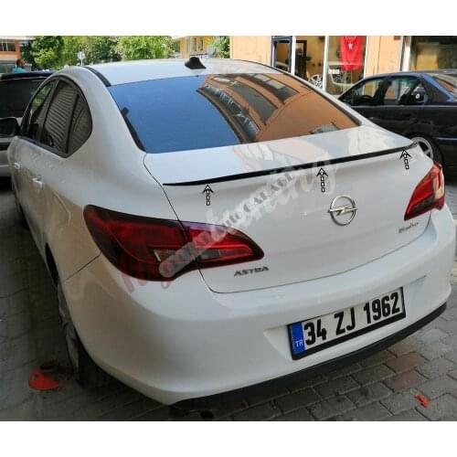 For OPEL ASTRA J SEDAN Spoiler 2011-2017 Auto Accessory Universal Spoilers Car Antenna For Car Styling Sill Diffüser Mud Flaps