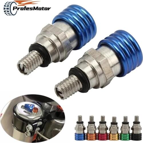Universal M4x0.7 Screw Front Fork Air Bleeder Relief Valve For CR CRF YZF YZ WRF KX KXF RMZ 85 125 250 450 MX Motocross Enduro