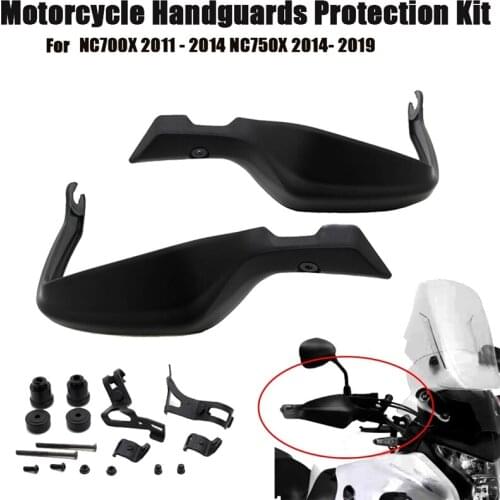 Motorcycle Handguards Protection Kit for Honda NC700X 2011 - 2014 NC750X 2014- 2019 NC700 NC750 X