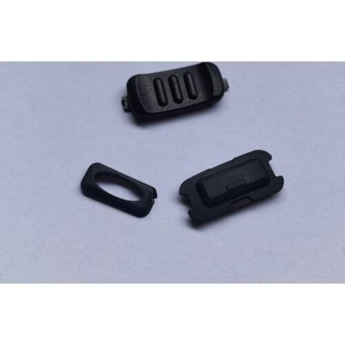 1 Sets Hard &Soft Rubber Side Button PTT For Vertex Standard VX228 VX231 VX351 VX354 Radio Walkie Talkie Accessories