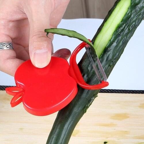 1PCS Creative Portable Folding Vegetable Fruit Peeler Stainless Steel Super Sharp Food Peeler Safety New Kitchen Gadget