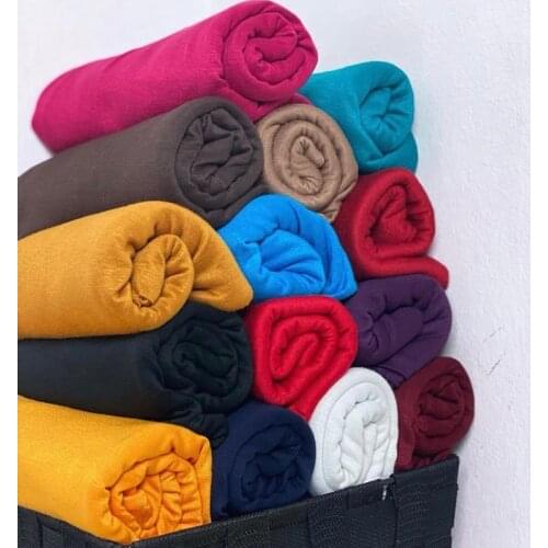 10PCS/lot Wholesale Premium Jersey Hijab Scarf Solid Color Islamic Long Shawls Wraps Musulman Headscarf Foulard Femme