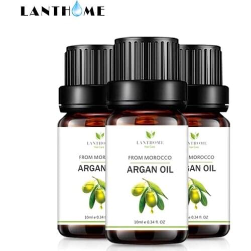 100% Pure Argan Oil for Hair Care Hair Scalp Treatments Frizzy Damage Lustrous Keratin Repair Hair Mask Leave In Conditioner