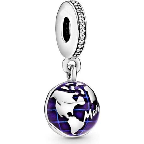 100% 925 Sterling Silver Charm Bead Dangle Pendant Charms Charm Bead Fit Original Pandora Bracelets DIY Jewelry For Women Gift