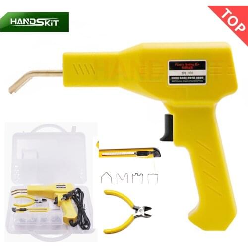 50W Plastic Welder Garage Tools Hot Staplers Machine Staple PVC Repairing Machine Car Bumper Repairing Stapler Welding Tool