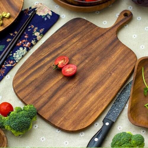 Acacia Mangium Chopping Board Customized Chopping Board Household Bread Board charcuterie board wooden cutting board