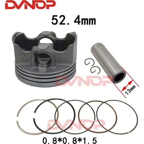 Motorcycle Accessories Set piston and ring ZY125T-13-14 AS125 JYM125T