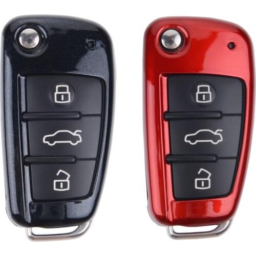 High Quality ABS Car Styling Key Cover Case For Audi A1 A3 A4 A4L B5 B6 B7 B8 B9 A5 A6 A6L C5 C6 Q3 Q5 Q7 S3 S5 S7 RS3 TT TTS