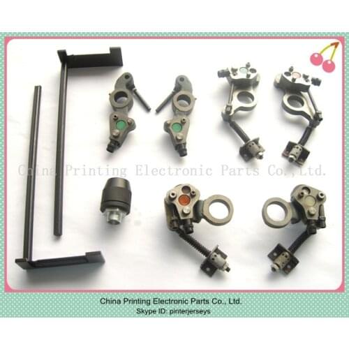 Printing machine parts dampening support