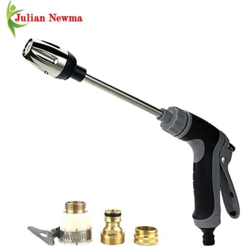 Dropshipping Water Guns Spray Gun Garden Hose Nozzle Lawn Sprinkler Watering Water Jet Car Wash High Pressure Power Washer Tool