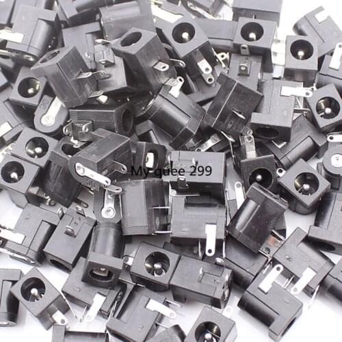 DC power socket 5.5-2.1mmDC welding seat with high temperature DC power socket