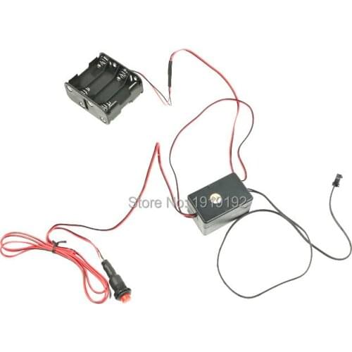 DC12V lighter EL wire inverter for loading 5meters EL wire or EL strip to decorate wedding party and toy/craft
