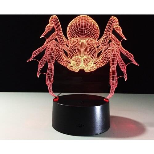 Lampe De Chevet De Chambre 3d Night Light Wall Light Battery Operated 3d Light Fixtures Mini Usb Led Kids Lamp Bedroom