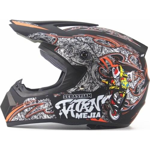 Personality Offroad Helmet Men Womens Helmet Motorycle Mountain Bike Racing DH Downhill Pirate Skull Casque Moto Capacete